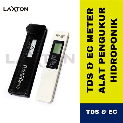 Jual Tds Dan Ec Meter Alat Pengukur Pada Hidroponik Kualitas Impor