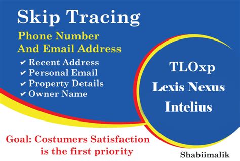 Do Real Estate Skip Tracing Using Tloxp Intelius Lexis Nexis Low Price