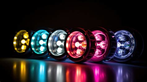 Multiple Colors Colored Led Lights In A Row Backgrounds | JPG Free ...