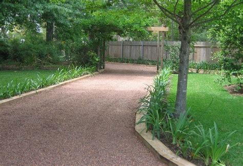 Landscape Timber Edging For Driveway