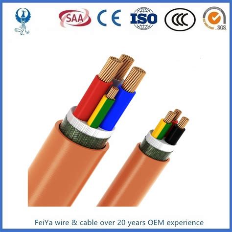 SAA Approved Manufactured PVC Circular 2c E 3c E Orange Cable 450