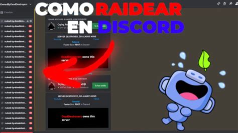 Como Raidear Un Servidor De Discord Facil MEJOR RAID TUTORIAL