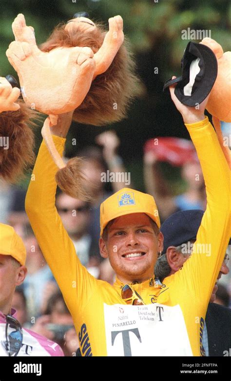 Tour De France Tour De France Winner Jan Ullrich Celebrates His