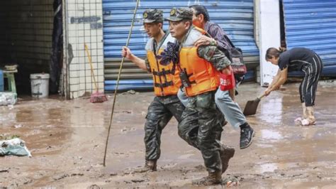 Rastro de mortes e desaparecidos na China em meio a extremos climáticos