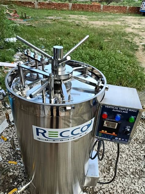 Vertical Triple Walled High Pressure Autoclave At Rs 75000 High