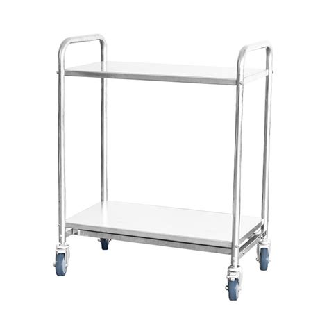 MK S48 Stainless Steel Hospital Instrument Trolley