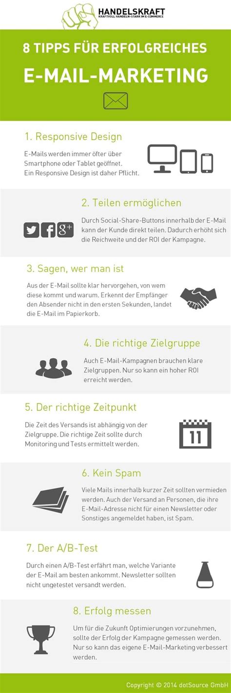 Back To The Roots Tipps F R Erfolgreiches E Mail Marketing Infografik