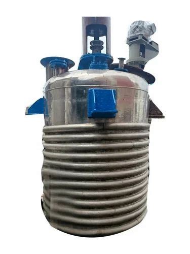 Stainless Steel Chemical Reactor Max Pressure Kg Storage Capacity