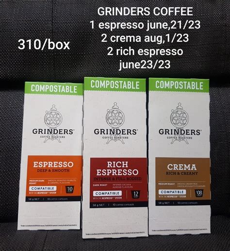 Nespresso compatible coffee pods on hand, TV & Home Appliances, Kitchen ...