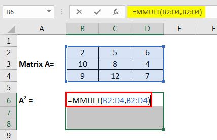 Excel Matrix Multiplication Top Methods Functions Examples