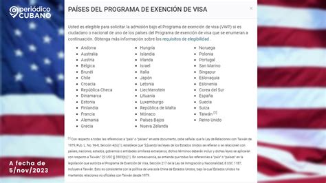 Qu Pa Ses No Necesitan Visa Para Entrar A Estados Unidos