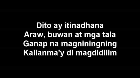 Angeline Quinto Piliin Mo Ang Pilipinas Lyrics Acordes - Chordify