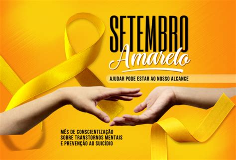 Setembro Amarelo é o mês dedicado a campanha de conscientização sobre a