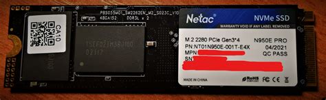 Review On Ssd Netac M N E Pro Tb Pcie Nvme X Tlc