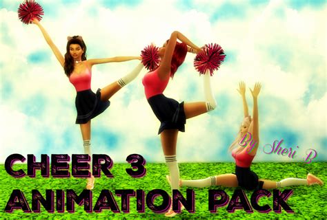 Sims 4 Cheer 3 Animation Pack Sherib143 Sims 4 Sims 4 Children