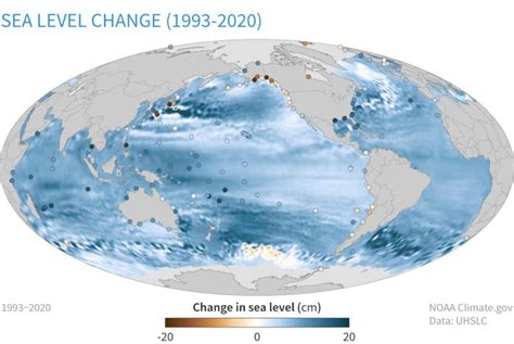 Global Sea Level Was Highest On Record for 2020