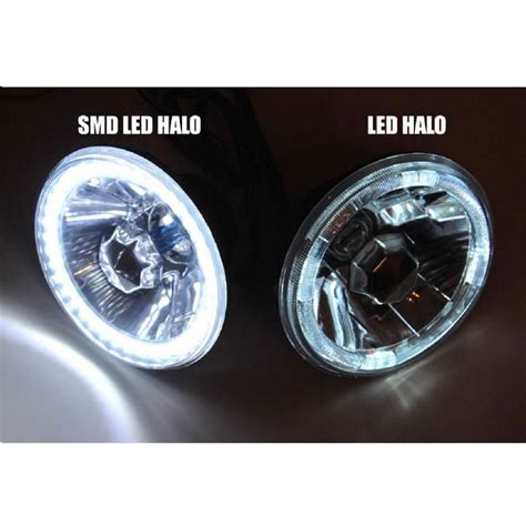 5 3 4 H5006 H5001 Stock SMD White LED Halo Halogen H4 Bulb Headlight