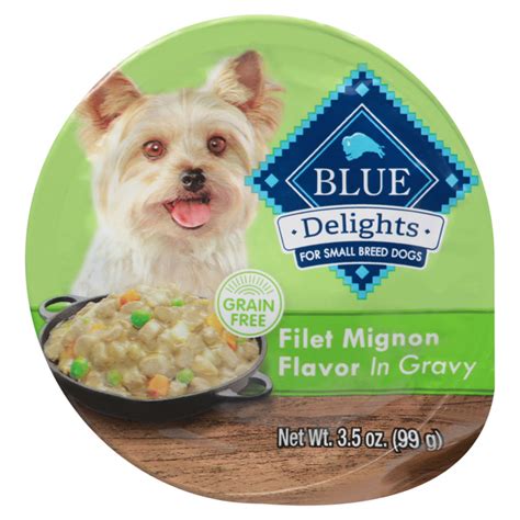 Save on BLUE Delights Wet Dog Food Small Breed Filet Mignon Grain Free ...