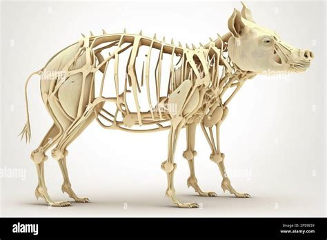 Pig anatomy skeleton bones hi-res stock photography and images - Alamy