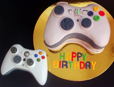 Butter Hearts Sugar Xbox Cake