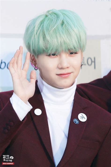 Omegas Love Yoonmin Completed Yoongi Mint Hair Mint Hair Yoongi