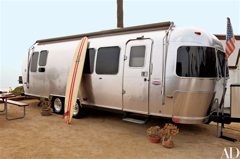 Matthew Mcconaughey Keeps His Customized Airstream Trailer In Malibu