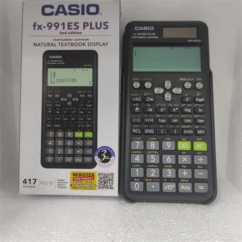 CASIO FX -991 ES PLUS 2ND EDITION 1PC | Lazada