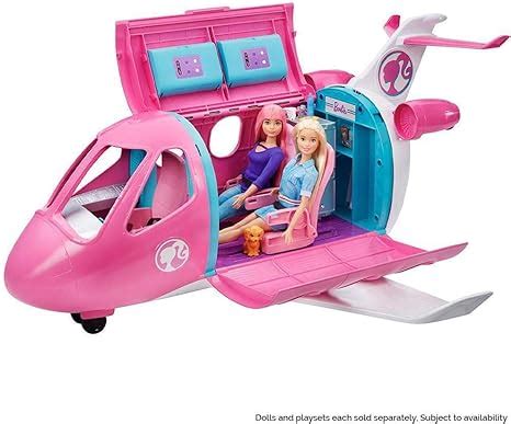 Barbie Mobilier L Avion De R Ve Pour Poup Es Avec Mobilier Rangements