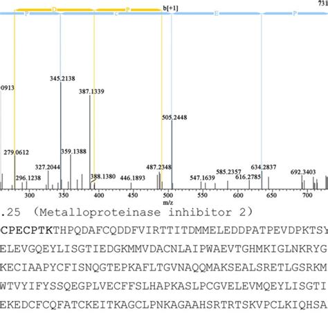 Lcms Ms Based Identification And Protein Sequence Of The