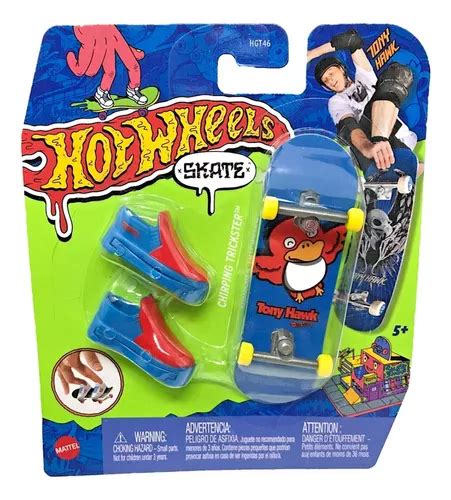 Hot Wheels Skate Patineta Tenis Tony Hawk Chirping Trickst Mercadolibre