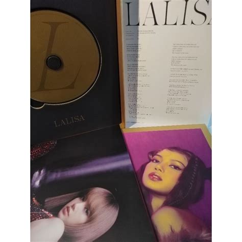 Unsealed Album Lalisa Gold Version Blackpink Lisa S First Single