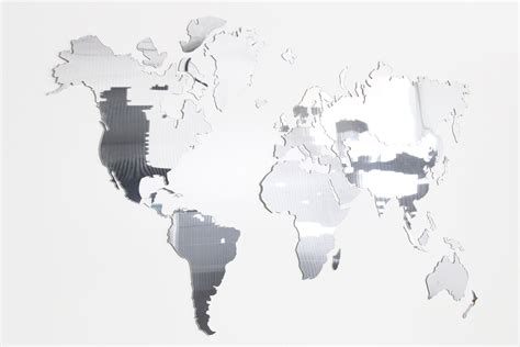 World Map Wall Art, World Map Wall Decal, World Map Poster, World Map ...