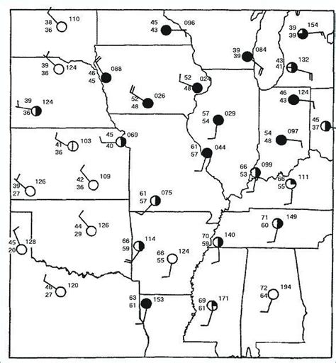 How To Read A Weather Map Worksheets