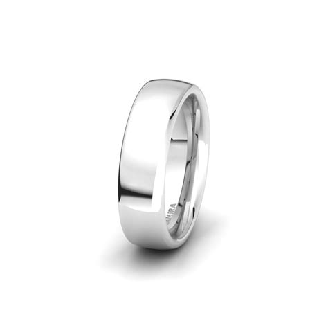 Compre Anillo Boda Mujer Classic Spring Mm En K Oro Blanco Glamira Cl