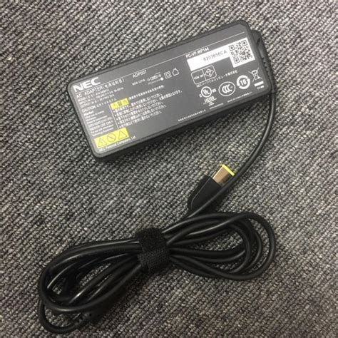 PSE認証純正45W ノートパソコンのACアダプター充電器 NEC LaVie PC LZ750TSB ADP007 A14 045N1A