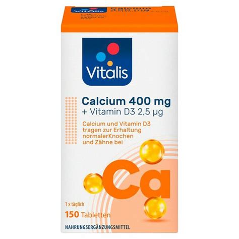 Vitalis Calcium Mg Vitamin D Von Aldi S D Ansehen