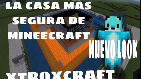 LA CASA MAS SEGURA DE MINECRAFT CON SARU Y OTRO TIPO CAMBIO DE LUCK