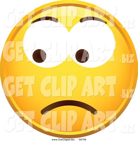 Worried Cartoon Face Clipart | Free download on ClipArtMag