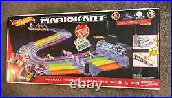 Car Track Set New Hot Wheels Gxx Mario Kart Rainbow Road Track Set
