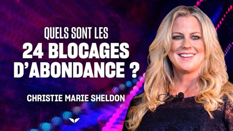 Quels Sont Les 24 Blocages D Abondance Christie Marie Sheldon