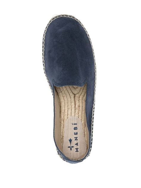 Manebi Slip On Leather Espadrilles Farfetch