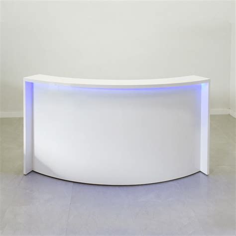 Modern Curved Reception Desk