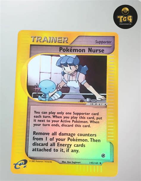 Pok Mon Nurse Expedition Reverse Holo Tcg Coleccionistas