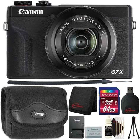 Canon Powershot G7 X Mark Iii Digital Camera Black Ultimate Accessory Bundle Ebay