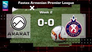 Ararat Armenia Pyunik 0 0 Fastex Armenian Premier League 2022 23