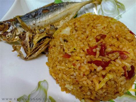 Resepi Nasi Goreng Ikan Cili Tumbuk