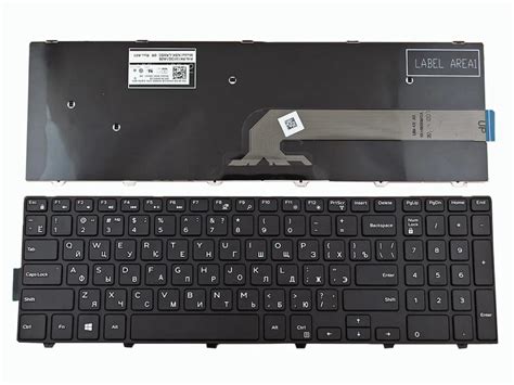 New RU Teclado Russo Para Dell Inspiron 15 5000 Série 5547 5521 5542