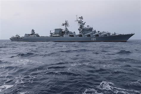 Official Us Gave Intel Before Ukraine Sank Russian Warship Ap News