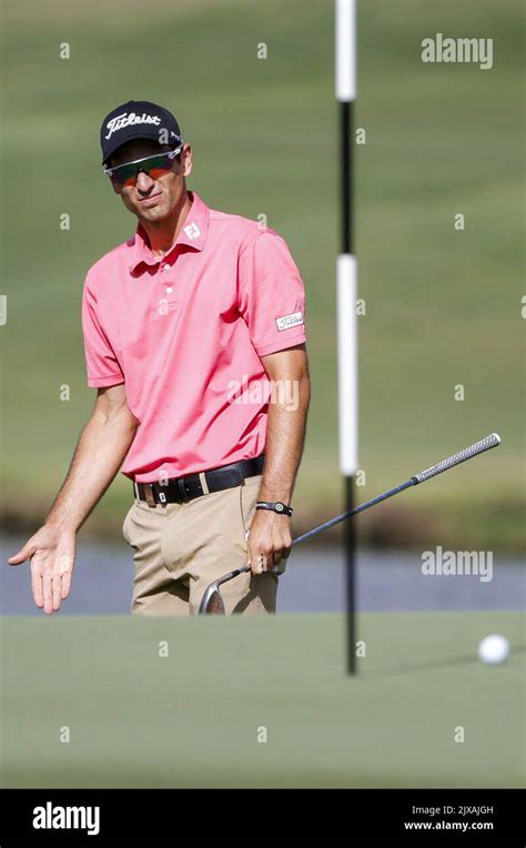 Golfer Jordan Zunic In Action During Day Of The Australian Pga