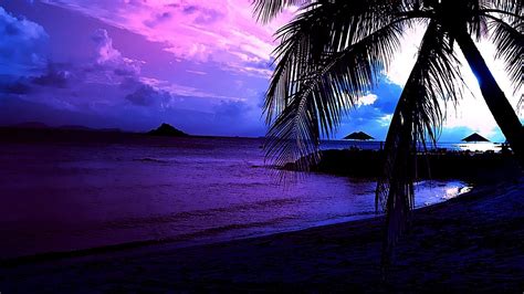 Purple Beach Wallpapers - Top Free Purple Beach Backgrounds ...